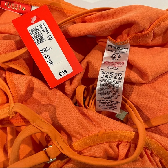 NEW RI* “Chain Detail Underwire One-Piece Swimsuit” - Picture 4 of 8